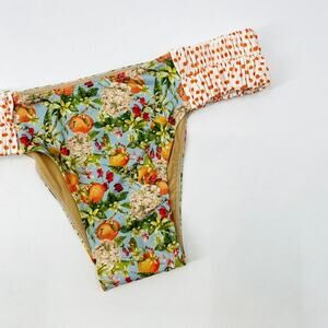 Kitess blue L citrus bikini‎ bottoms